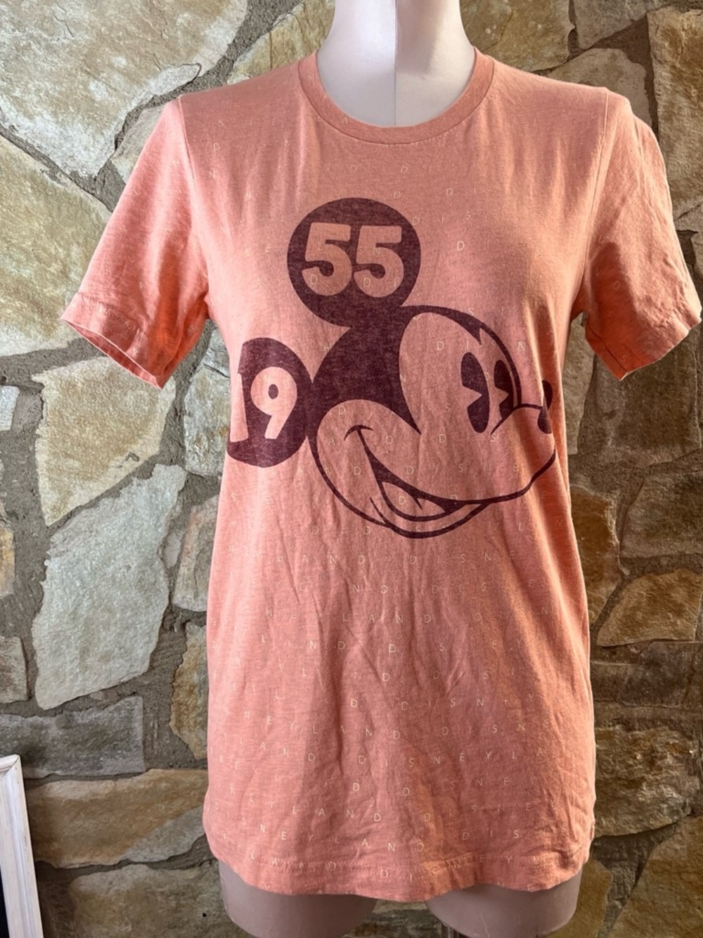 Disneyland 1955 Mickey Mouse Graphic Tee - Small